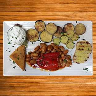 Vegetarischer Teller