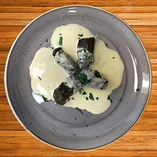 Hausgemachte Weinblätter